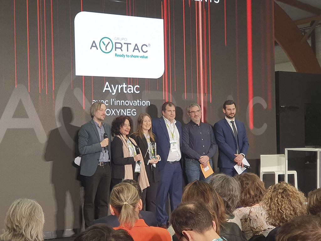 Ayrtac recibe el premio Trophèes de l'Innovation en la feria CFIA de Rennes (Francia)