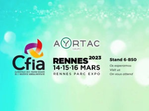 AYRTAC, presente en la CFIA Rennes 2023. Stand B-650